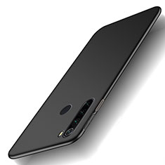 Hard Rigid Plastic Matte Finish Case Back Cover M02 for Xiaomi Redmi Note 8 (2021) Black