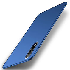 Hard Rigid Plastic Matte Finish Case Back Cover M03 for Huawei P Smart Z (2019) Blue