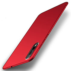 Hard Rigid Plastic Matte Finish Case Back Cover M03 for Huawei P Smart Z (2019) Red