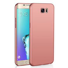 Hard Rigid Plastic Matte Finish Case Back Cover M03 for Samsung Galaxy S6 Edge SM-G925 Rose Gold