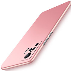 Hard Rigid Plastic Matte Finish Case Back Cover M03 for Vivo X50 Pro 5G Rose Gold