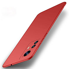 Hard Rigid Plastic Matte Finish Case Back Cover M03 for Xiaomi Mi 12 5G Red