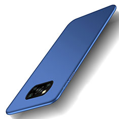 Hard Rigid Plastic Matte Finish Case Back Cover M03 for Xiaomi Poco X3 Blue