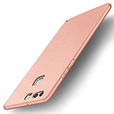 Hard Rigid Plastic Matte Finish Case Back Cover M04 for Huawei P9 Rose Gold