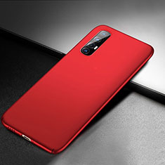 Hard Rigid Plastic Matte Finish Case Back Cover M04 for Oppo Reno3 Pro Red