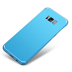 Hard Rigid Plastic Matte Finish Case Back Cover M04 for Samsung Galaxy S8 Plus Sky Blue