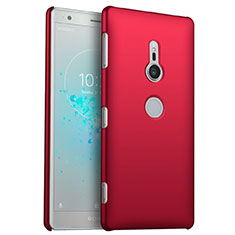 Hard Rigid Plastic Matte Finish Case Back Cover M04 for Sony Xperia XZ2 Red