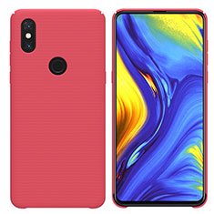 Hard Rigid Plastic Matte Finish Case Back Cover M04 for Xiaomi Mi Mix 3 Red