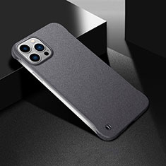 Hard Rigid Plastic Matte Finish Case Back Cover M05 for Apple iPhone 16 Pro Max Dark Gray