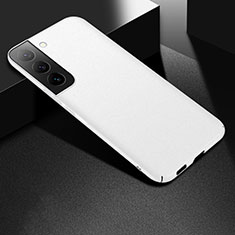 Hard Rigid Plastic Matte Finish Case Back Cover M06 for Samsung Galaxy S24 Plus 5G White