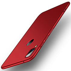 Hard Rigid Plastic Matte Finish Case Back Cover P01 for Huawei Enjoy 9 Plus Red