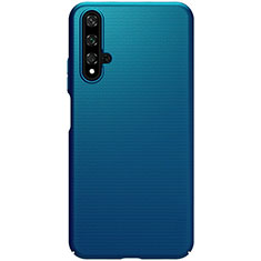 Hard Rigid Plastic Matte Finish Case Back Cover P01 for Huawei Honor 20S Blue