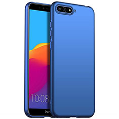 Hard Rigid Plastic Matte Finish Case Back Cover P01 for Huawei Honor 7A Blue