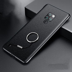 Hard Rigid Plastic Matte Finish Case Back Cover P01 for Huawei Mate 20 X 5G Black