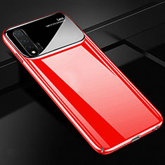 Hard Rigid Plastic Matte Finish Case Back Cover P01 for Huawei Nova 6 Red