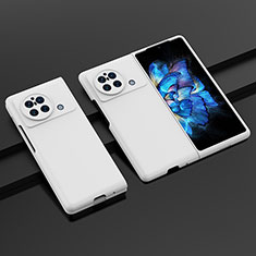 Hard Rigid Plastic Matte Finish Case Back Cover P01 for Vivo X Fold2 5G White