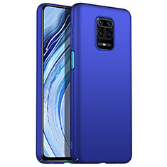 Hard Rigid Plastic Matte Finish Case Back Cover P01 for Xiaomi Redmi Note 9 Pro Blue