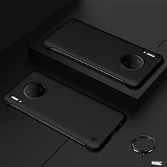 Hard Rigid Plastic Matte Finish Case Back Cover P02 for Huawei Mate 30 Pro Black