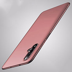 Hard Rigid Plastic Matte Finish Case Back Cover P02 for Huawei Nova 5 Rose Gold