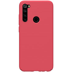 Hard Rigid Plastic Matte Finish Case Back Cover P02 for Xiaomi Redmi Note 8T Red