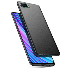 Hard Rigid Plastic Matte Finish Case Back Cover P03 for Oppo R15X Black