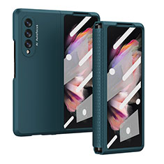 Hard Rigid Plastic Matte Finish Case Back Cover R02 for Samsung Galaxy Z Fold4 5G Green