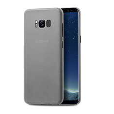 Hard Rigid Plastic Matte Finish Case Back Cover S01 for Samsung Galaxy S8 Gray