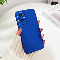 Hard Rigid Plastic Matte Finish Case Back Cover YK1 for Oppo F21 Pro 5G Blue