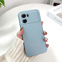 Hard Rigid Plastic Matte Finish Case Back Cover YK1 for Oppo K10 5G Sky Blue