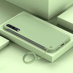 Hard Rigid Plastic Matte Finish Case Back Cover YK1 for Samsung Galaxy A70 Matcha Green