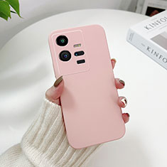 Hard Rigid Plastic Matte Finish Case Back Cover YK1 for Vivo iQOO 11 Pro 5G Pink