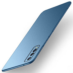 Hard Rigid Plastic Matte Finish Case Back Cover YK1 for Vivo iQOO U1 Blue