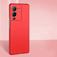 Hard Rigid Plastic Matte Finish Case Back Cover YK1 for Vivo V25 Pro 5G Red