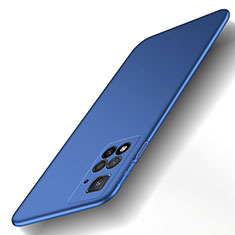 Hard Rigid Plastic Matte Finish Case Back Cover YK1 for Xiaomi Poco X4 NFC Blue