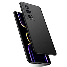 Hard Rigid Plastic Matte Finish Case Back Cover YK1 for Xiaomi Redmi K60 Pro 5G Black