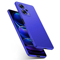 Hard Rigid Plastic Matte Finish Case Back Cover YK1 for Xiaomi Redmi Note 12 Explorer Blue