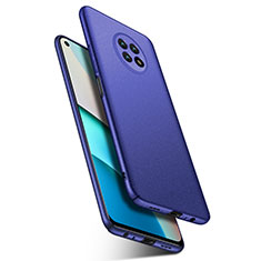 Hard Rigid Plastic Matte Finish Case Back Cover YK1 for Xiaomi Redmi Note 9 5G Blue