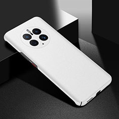 Hard Rigid Plastic Matte Finish Case Back Cover YK2 for Huawei Mate 50E White