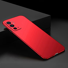 Hard Rigid Plastic Matte Finish Case Back Cover YK2 for OnePlus 9RT 5G Red