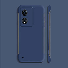 Hard Rigid Plastic Matte Finish Case Back Cover YK2 for Oppo A1 5G Blue