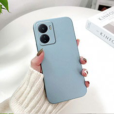 Hard Rigid Plastic Matte Finish Case Back Cover YK2 for Oppo A77 5G Sky Blue