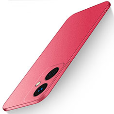 Hard Rigid Plastic Matte Finish Case Back Cover YK2 for Oppo K11 5G Red