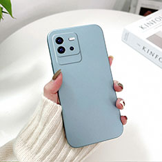 Hard Rigid Plastic Matte Finish Case Back Cover YK2 for Vivo iQOO Neo6 SE 5G Sky Blue