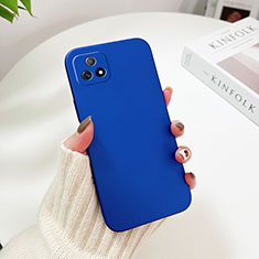 Hard Rigid Plastic Matte Finish Case Back Cover YK2 for Vivo Y31s 5G Blue