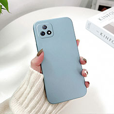 Hard Rigid Plastic Matte Finish Case Back Cover YK2 for Vivo Y31s 5G Sky Blue