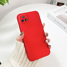 Hard Rigid Plastic Matte Finish Case Back Cover YK2 for Vivo Y52s 5G Red