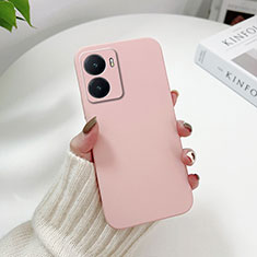 Hard Rigid Plastic Matte Finish Case Back Cover YK2 for Vivo Y55s (2021) Pink