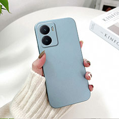 Hard Rigid Plastic Matte Finish Case Back Cover YK2 for Vivo Y72t Sky Blue