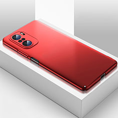 Hard Rigid Plastic Matte Finish Case Back Cover YK2 for Xiaomi Mi 11X 5G Red