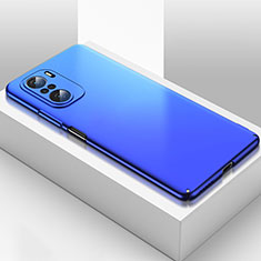 Hard Rigid Plastic Matte Finish Case Back Cover YK2 for Xiaomi Poco F3 5G Blue